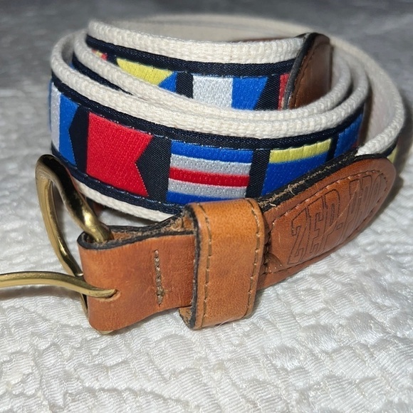 ZEP-PRO Men’s Nautical Flag Belt, Size 44 - Picture 5 of 5